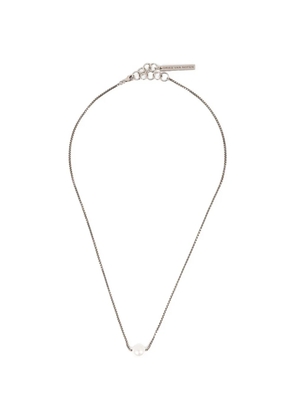 DRIES VAN NOTEN pearl-detail necklace - Silver