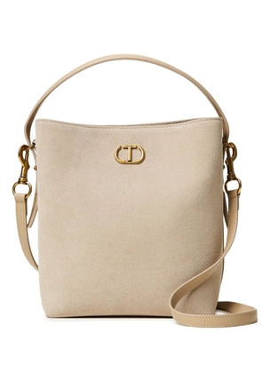 TWINSET leather bucket bag - Neutrals