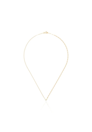 Yvonne Léon 18kt yellow gold mixed chain diamond necklace