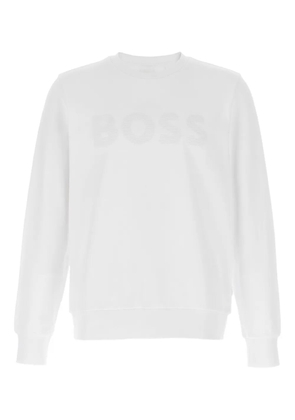 BOSS logo-embellished sweatshirt - White