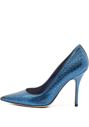 Christian Dior Pre-Owned pointed pumps - Blue