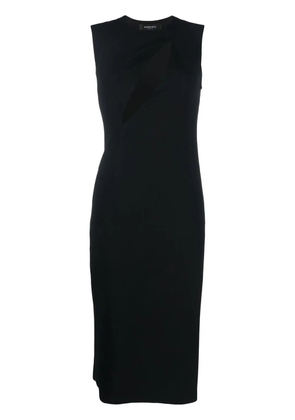 Versace cut-out sleeveless midi dress - Black