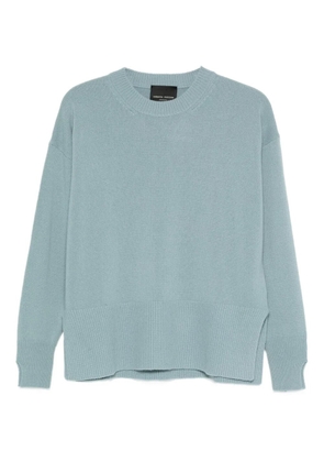 Roberto Collina crew neck sweater - Blue