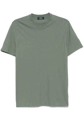 Zanone cotton T-shirt - Green