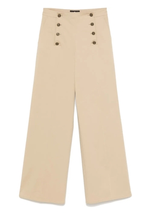 ETRO panel-detail trousers - Neutrals
