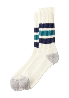 RoToTo striped socks - White