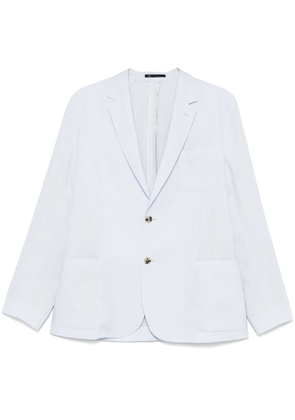 Paul Smith linen unlined blazer - Blue
