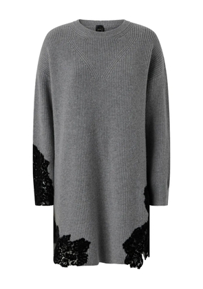 PINKO long sleeves wool dress - Grey