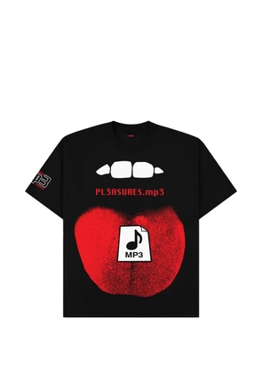 Pleasures graphic short-sleeve T-shirt - Black