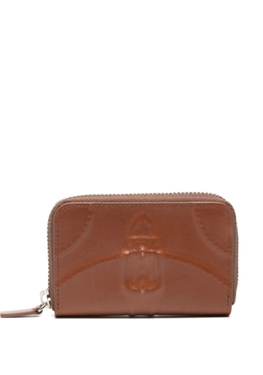 Maison MIHARA YASUHIRO Invisible embossed wallet - Brown