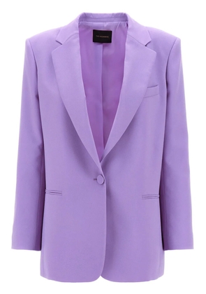 THE ANDAMANE single-breasted blazer - Purple