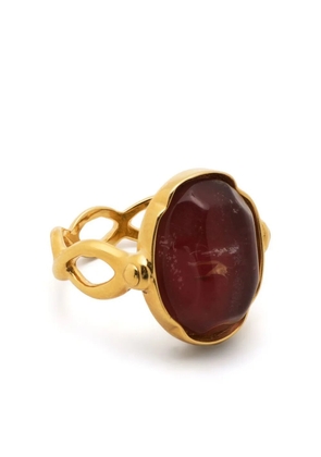 Goossens Cabochons oval ring - Gold
