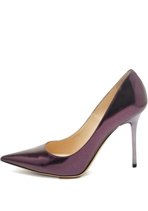 Jimmy Choo Pre-Owned Romy point-toe pumps - Purple