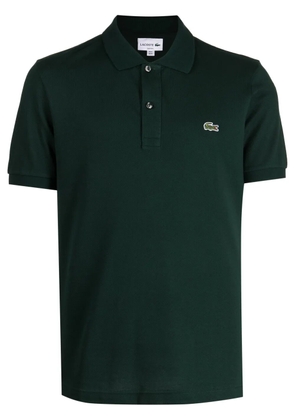 Lacoste logo-patch cotton polo shirt - Green