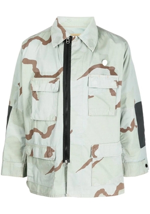 OAMC Re:Work BDU shirt jacket - Blue