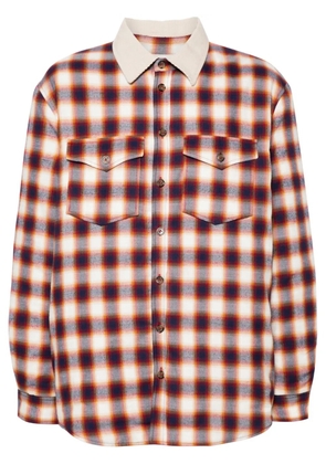 MARANT Steeve shirt jacket - Neutrals