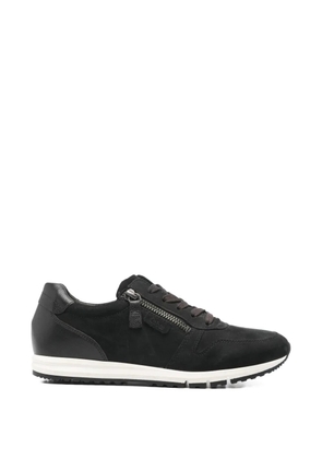 GABOR zip-up lace-up sneakers - Black