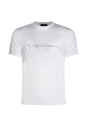 Giorgio Armani crew-neck T-shirt - White