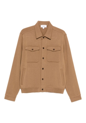 Lardini buttoned flap-pocket jacket - Brown
