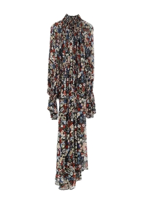 KHAITE Edgar floral maxi dress - Black