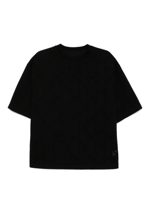 CROQUIS knitted T-shirt - Black