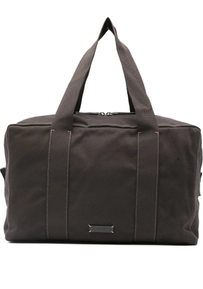 The Row Sisal Duffle tote bag - Brown