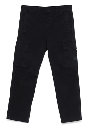 BOSS twill cargo trousers - Blue