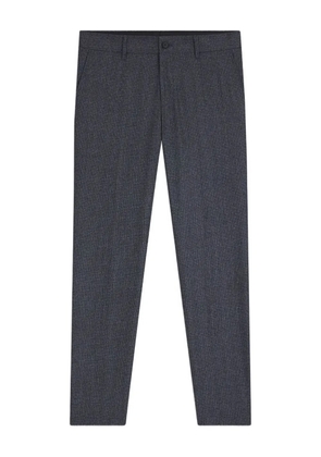 BOSS Genius virgin wool trousers - Blue