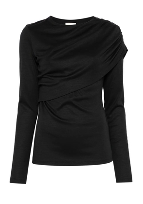 ISABEL MARANT Asna long-sleeve top - Black
