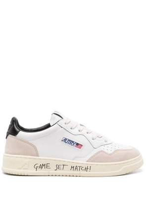 Autry Medalist leather sneakers - White