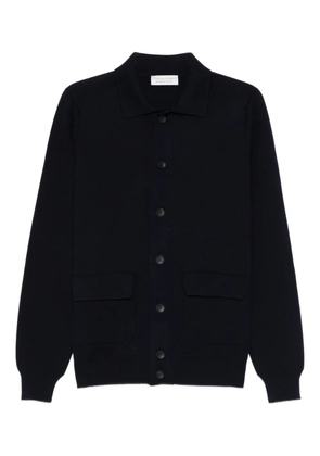 Filippo De Laurentiis pocket button cardigan - Blue