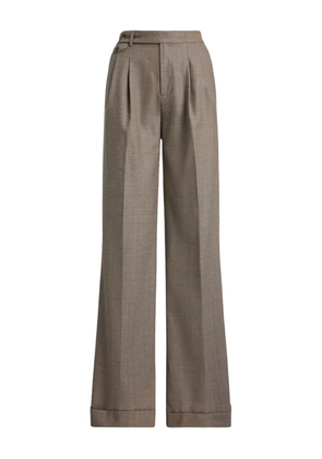Lauren Ralph Lauren pleated wool trousers - Neutrals