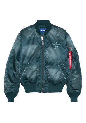 Awake NY embellished-detail jacket - Blue