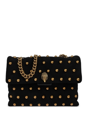 Kurt Geiger London Kensington stud-embellished clutch bag - Black