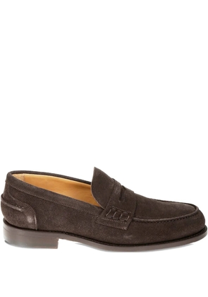 Berwick Shoes suede loafers - Brown