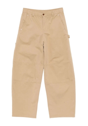 JNBY cargo rolled-edge trousers - Brown