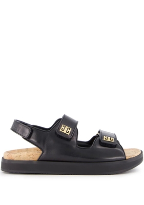 Givenchy 4G leather sandals - Black