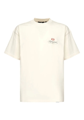 Represent logo-print T-shirt - Neutrals