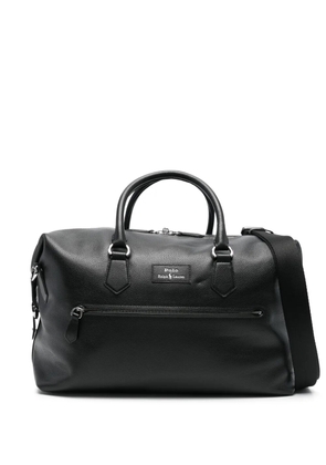 Polo Ralph Lauren leather duffle bag - Black