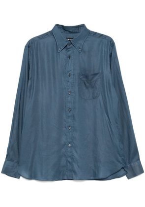 TOM FORD long-sleeved shirt - Blue