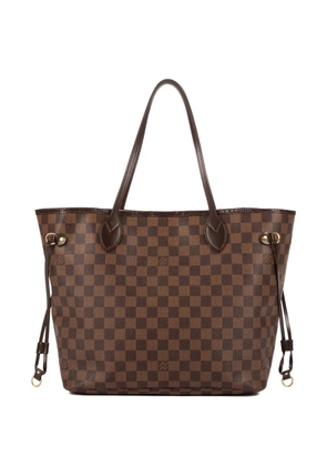 Louis Vuitton Pre-Owned chequered tote bag - Brown