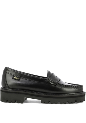 G.H. Bass & Co. Weejuns Super Lug penny leather loafers - Black