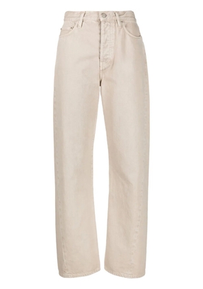 TOTEME Twisted Seam straight-leg jeans - Neutrals