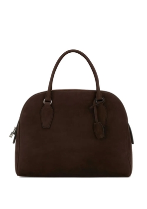 The Row India zip tote bag - Brown