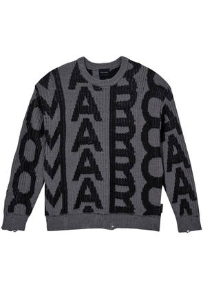Marc Jacobs The Monogram distressed jumper - Grey