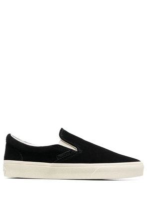 TOM FORD suede slip-on sneakers - Black