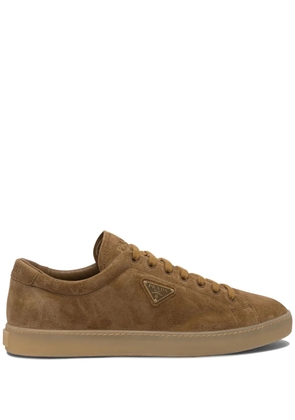 Prada suede sneakers - Brown