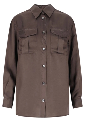 ASPESI long sleeve shirt - Brown