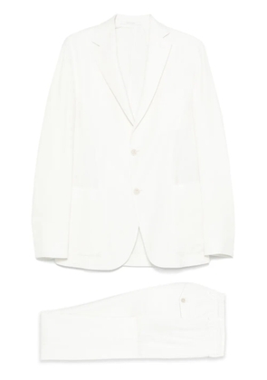 Eleventy single-breasted suit - White