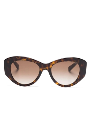 Bvlgari Tubogas sunglasses - Brown
